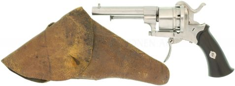 Stiftfeuerrevolver, belgisch, Kal. 7mmLef