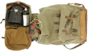 Rucksack der CH-Armee samt Brotbeutel
