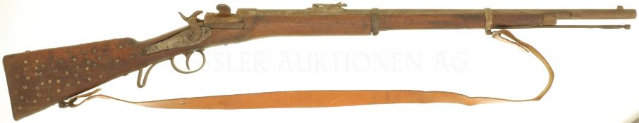 Einzelladerbüchse, Jägergewehr Werndl 1867, Fertigung 1871, Kal 11x42mmR