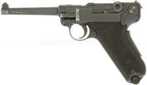 Pistole, W+F Bern, Parabellum, Mod. 06/29, Kal. 7.65mmP