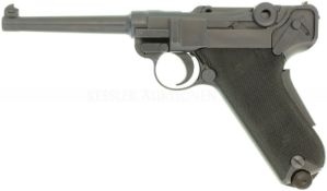 Pistole, W+F Bern, Parabellum, 06/29, Kal. 7.65mmP