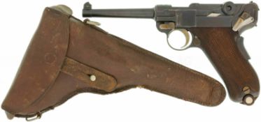Pistole, DWM, Parabellum, Mod. 00, 3. Serie, Kal. 7.65mmP