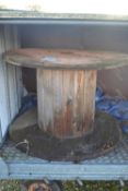 Small cable drum, height approx 80cm