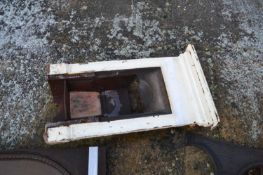 Cast iron fireplace, 93cm x 55cm