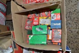 Mixed box to include Lucas brake pads, Powertrain hydraulic wheel cylinders etc