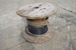 Reeled quantity of 4-core armoured cables (4 x 50sq mm)