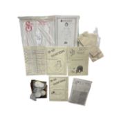 A quantity of vintage doll patterns