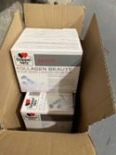 One full box and one part box of Doppelherz Collagen Beauty capsules