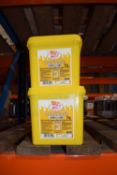 Two 2kg tubs of Lemon & Herb Marinade by Chicken Train