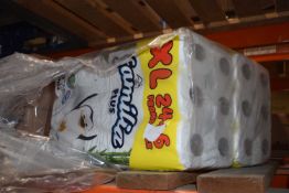 Two packs of toilet roll