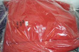 Tablecloth - Rose Pattern - Colour: Red - Size: 90 x 90 inches - quantity 9