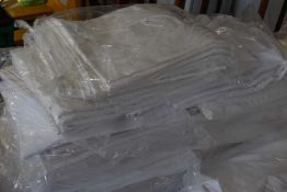 Tablecloth - Ivy Leaf Pattern - Colour: White - Size: 90 x 90 inches - quantity 108