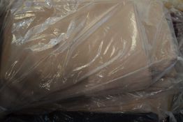 Tablecloth - Rose Pattern - Colour: Beige/Biscuit - Size: 90 x 90 inches - quantity 17