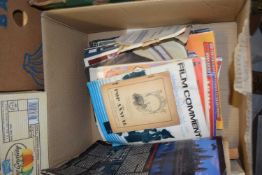 818b: Box of film, TV music interest including ELVIS, ROLLING STONES, FERRY ACROSS THE MERSEY THE