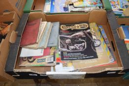 Mixed lot of motorcycle interest magazines, approximately thirty in total (706)