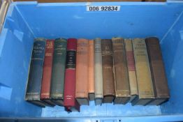 Mixed lot of 12 literature books (422C)