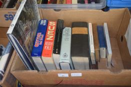 Mixed lot of ten large format travel related books (475B)