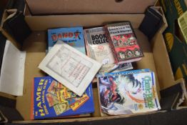 PRICE GUIDES FOR COLLECTABLE COMICS, CIGARETTE CARDS, MODERN 1ST EDITIONS ETC (9) REF 641A