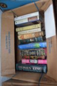 Mixed lot of modern first editions to include a rare Stephen King etc, twelve titles in total (