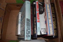 Mixed lot of eight military mainly large format books including Armed Nurse in India 1942-45 etc (