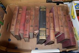 Mixed lot of thirteen books, The History of the Great European War, ten book series etc (557)