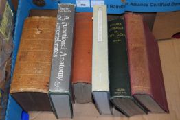 Mixed lot of veterinary and medical related books to include a Practice of Anaesthesia, six titles