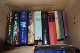 Mixed lot of ten biographies and autobiographies (506B)
