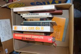 812b: DIY interest, 15 titles, general works + early woodwork/carpentry + electrical and brick