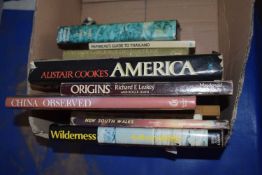 Mixed lot of ten foreign travel interest books (577B)