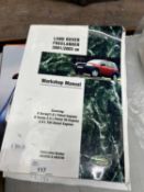 Landrover Freelander workshop manual together with a Strive for Perfection Rolls Royce enthusiast