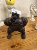 Cast Michelin Man statue, height 15cm