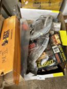 Mixed lot of various car parts and spares to include rear window brake lights, stabiliser link