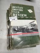 Quantity of Bentley Drivers Club Review manuals