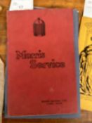 A Morris service booklet together with a Morris-Oxford light cars sales brochure.