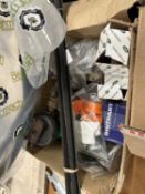 Mixed lot of car parts and spares to include Landrover parts etc