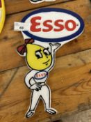 Esso Mrs Drip advertising sign, height approx 26cm