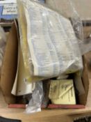 Mixed lot of various car parts to include Lucas bulb holders, Intermotor auto electrical parts etc