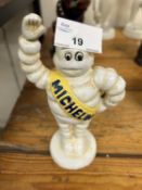 Cast Michelin Man money box, height 17cm