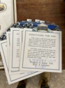 6 original advertising leaflets for Karpol car cleaner and polisher