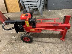 Petrol log splitter