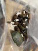 Mixed lot of vintage spark plugs etc