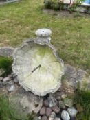 Large Composite Bird bath
