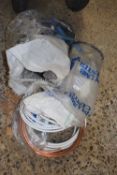 A mixed lot of various plumbing fittings, pipework, copper pipe etc
