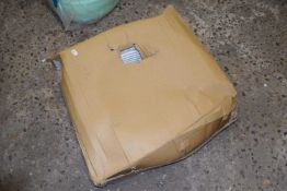 A boxed quantity of PVC piping