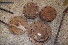 Mixed quantity of various pipe blanks