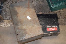 Two cased power tools