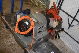 Virax 1605 pipe threading machine