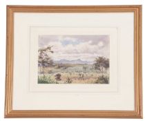 John Cyril Harrison (British, 20th century), watercolour, inscribed on verso: 