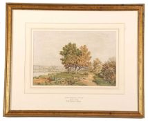 Attributed to John Joseph Cotman (British,1814-1878), 'Path Beside a River', watercolour,