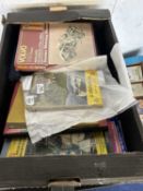 Mixed lot of 1930's/1920's early car books, 16 books in total plus 20 maps